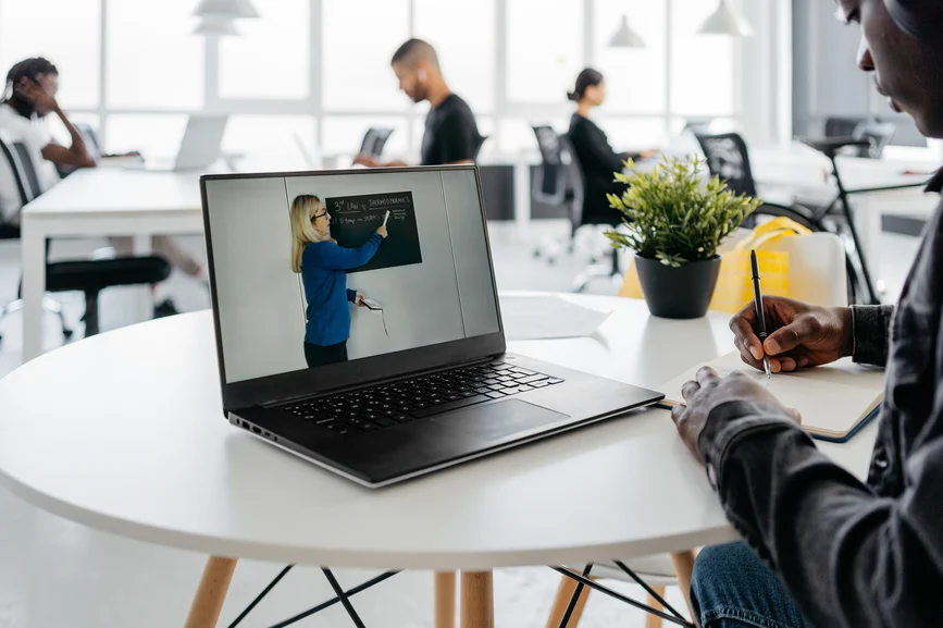 Building Educational Resources for Online Training Platforms
